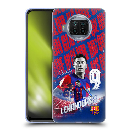 FC Barcelona 2023/24 First Team Robert Lewandowski Soft Gel Case for Xiaomi Mi 10T Lite 5G