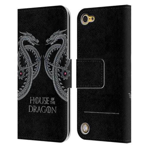 House Of The Dragon: Television Series Graphics Dragon Leather Book Wallet Case Cover For Apple iPod Touch 5G 5th Gen