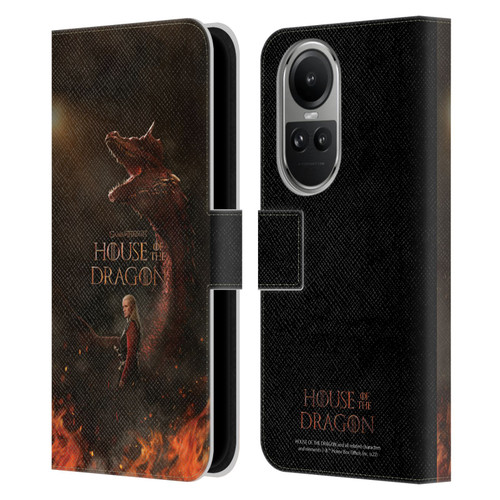 House Of The Dragon: Television Series Key Art Poster 2 Leather Book Wallet Case Cover For OPPO Reno10 5G / Reno10 Pro 5G