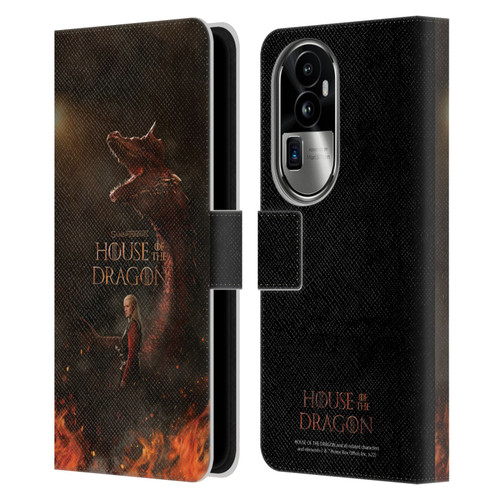 House Of The Dragon: Television Series Key Art Poster 2 Leather Book Wallet Case Cover For OPPO Reno10 Pro+