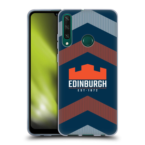 Edinburgh Rugby Logo Art Lines Soft Gel Case for Huawei Y6p