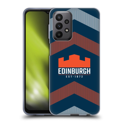 Edinburgh Rugby Logo Art Lines Soft Gel Case for Samsung Galaxy A23 / 5G (2022)