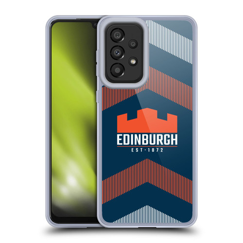 Edinburgh Rugby Logo Art Lines Soft Gel Case for Samsung Galaxy A33 5G (2022)