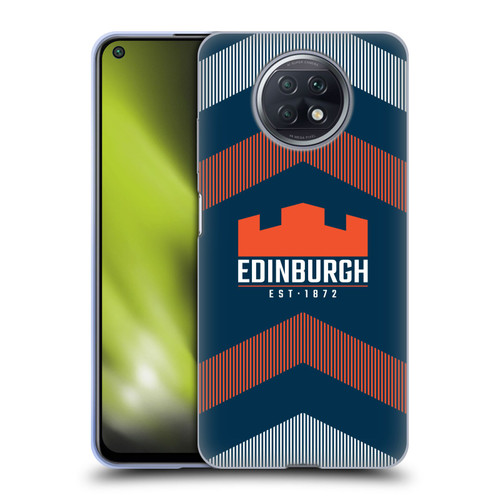 Edinburgh Rugby Logo Art Lines Soft Gel Case for Xiaomi Redmi Note 9T 5G