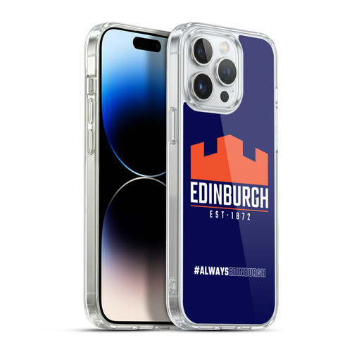 Edinburgh Rugby Logo 2 Always Edinburgh Soft Gel Case for Apple iPhone 13 Pro Max & MagSafe