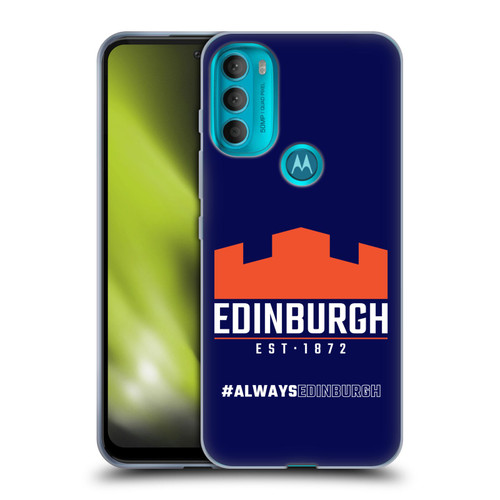 Edinburgh Rugby Logo 2 Always Edinburgh Soft Gel Case for Motorola Moto G71 5G