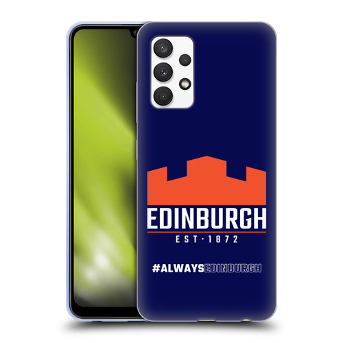 Edinburgh Rugby Logo 2 Always Edinburgh Soft Gel Case for Samsung Galaxy A32 (2021)