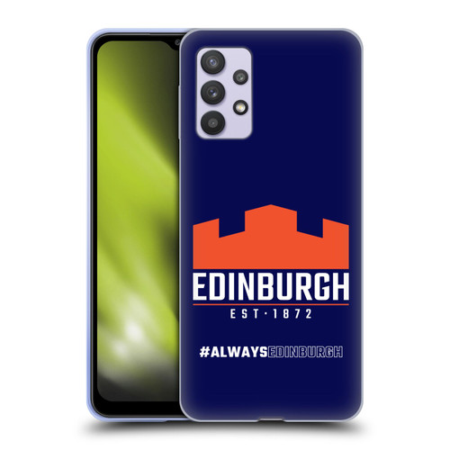Edinburgh Rugby Logo 2 Always Edinburgh Soft Gel Case for Samsung Galaxy A32 5G / M32 5G (2021)