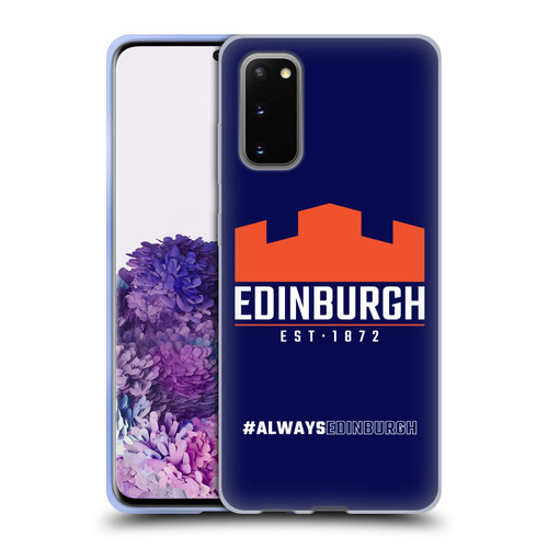 Edinburgh Rugby Logo 2 Always Edinburgh Soft Gel Case for Samsung Galaxy S20 / S20 5G