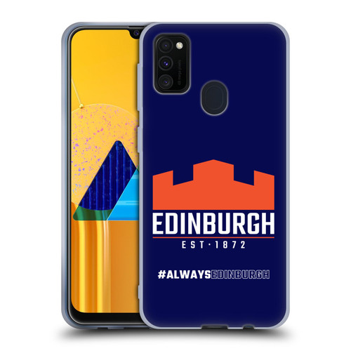 Edinburgh Rugby Logo 2 Always Edinburgh Soft Gel Case for Samsung Galaxy M30s (2019)/M21 (2020)
