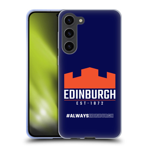 Edinburgh Rugby Logo 2 Always Edinburgh Soft Gel Case for Samsung Galaxy S23+ 5G