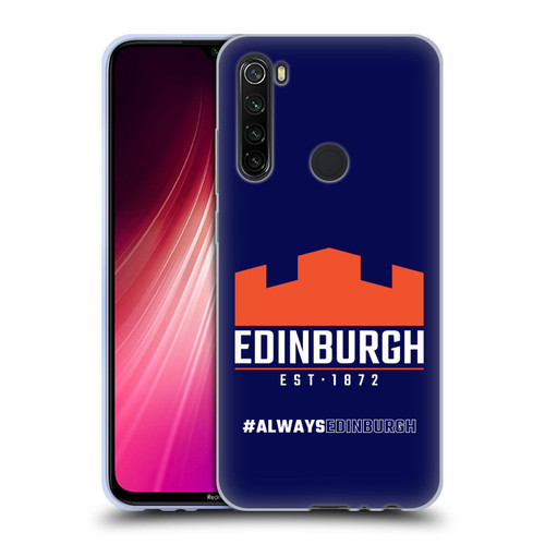 Edinburgh Rugby Logo 2 Always Edinburgh Soft Gel Case for Xiaomi Redmi Note 8T