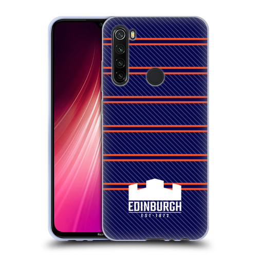 Edinburgh Rugby Logo 2 Stripes Soft Gel Case for Xiaomi Redmi Note 8T