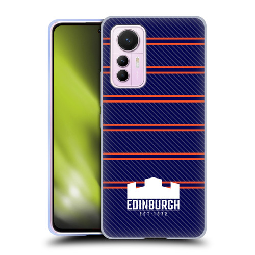 Edinburgh Rugby Logo 2 Stripes Soft Gel Case for Xiaomi 12 Lite