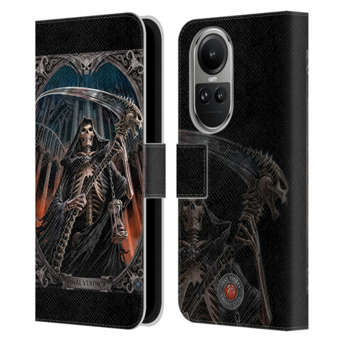 Anne Stokes Tribal Final Verdict Leather Book Wallet Case Cover For OPPO Reno10 5G / Reno10 Pro 5G