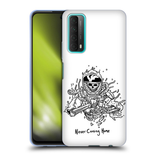 Matt Bailey Art Never Coming Home Soft Gel Case for Huawei P Smart (2021)
