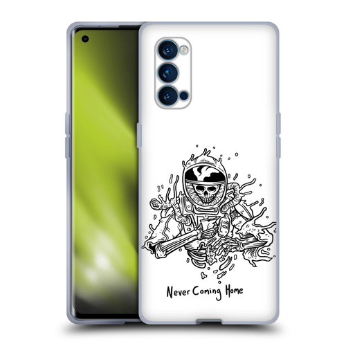 Matt Bailey Art Never Coming Home Soft Gel Case for OPPO Reno 4 Pro 5G