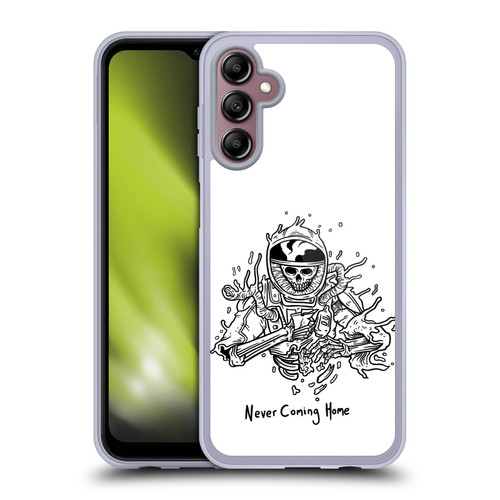 Matt Bailey Art Never Coming Home Soft Gel Case for Samsung Galaxy A14 5G