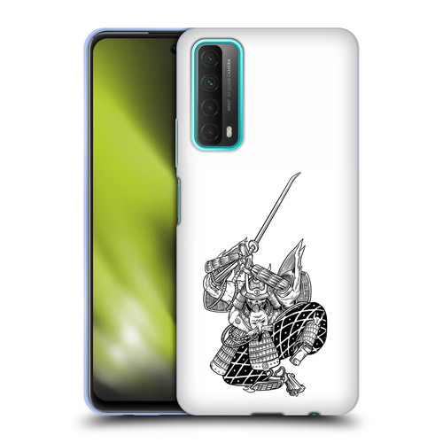Matt Bailey Samurai Sword Attack Soft Gel Case for Huawei P Smart (2021)