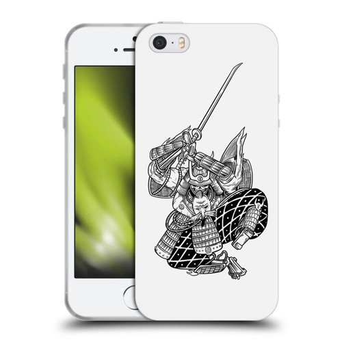 Matt Bailey Samurai Sword Attack Soft Gel Case for Apple iPhone 5 / 5s / iPhone SE 2016