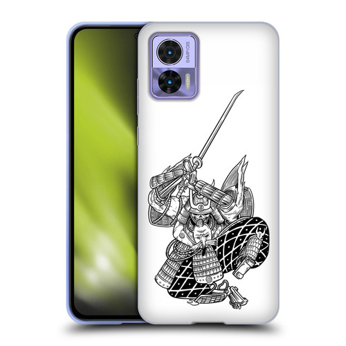 Matt Bailey Samurai Sword Attack Soft Gel Case for Motorola Edge 30 Neo 5G