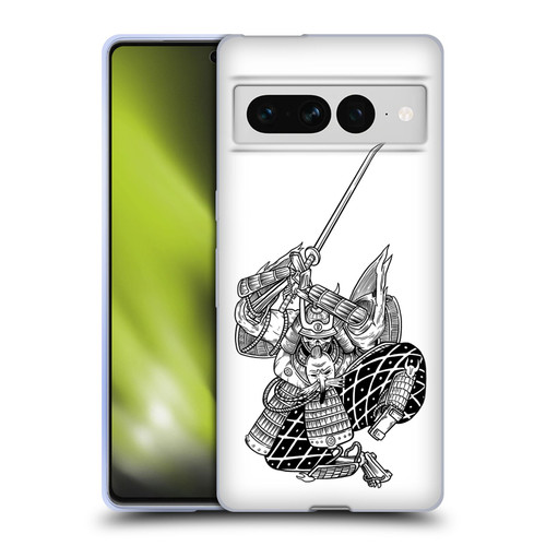 Matt Bailey Samurai Sword Attack Soft Gel Case for Google Pixel 7 Pro
