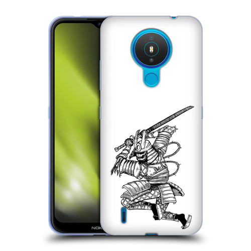 Matt Bailey Samurai Sword Stance Soft Gel Case for Nokia 1.4