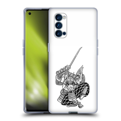 Matt Bailey Samurai Sword Attack Soft Gel Case for OPPO Reno 4 Pro 5G
