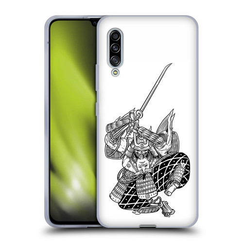 Matt Bailey Samurai Sword Attack Soft Gel Case for Samsung Galaxy A90 5G (2019)