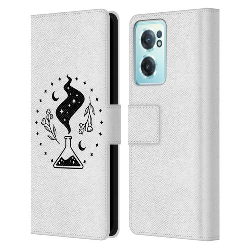 Haroulita Celestial Tattoo Potion Leather Book Wallet Case Cover For OnePlus Nord CE 2 5G