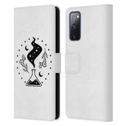 Haroulita Celestial Tattoo Potion Leather Book Wallet Case Cover For Samsung Galaxy S20 FE / 5G