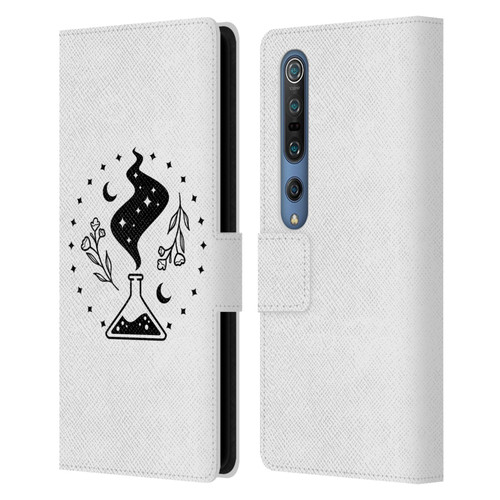 Haroulita Celestial Tattoo Potion Leather Book Wallet Case Cover For Xiaomi Mi 10 5G / Mi 10 Pro 5G