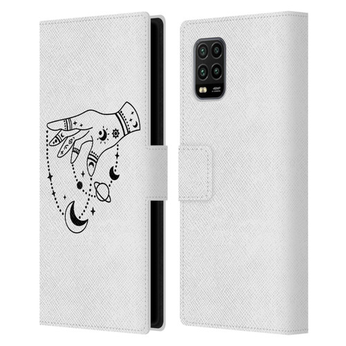 Haroulita Celestial Tattoo Puppet Universe Leather Book Wallet Case Cover For Xiaomi Mi 10 Lite 5G