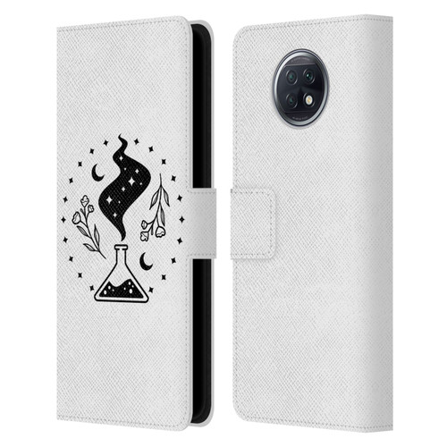 Haroulita Celestial Tattoo Potion Leather Book Wallet Case Cover For Xiaomi Redmi Note 9T 5G
