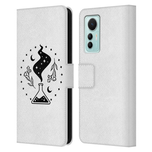 Haroulita Celestial Tattoo Potion Leather Book Wallet Case Cover For Xiaomi 12 Lite