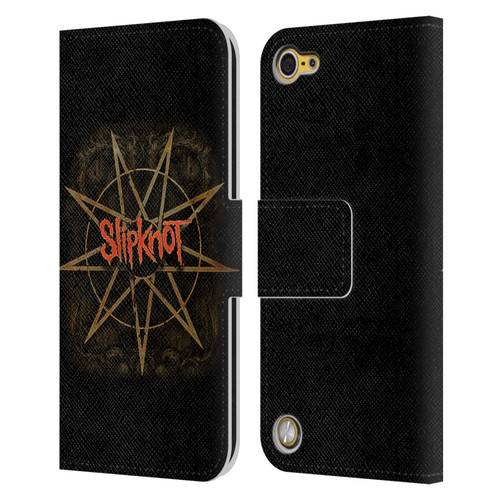Slipknot Key Art Crest Leather Book Wallet Case Cover For Apple iPod Touch 5G 5th Gen