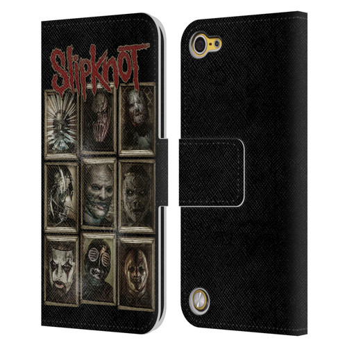 Slipknot Key Art Covered Faces Leather Book Wallet Case Cover For Apple iPod Touch 5G 5th Gen