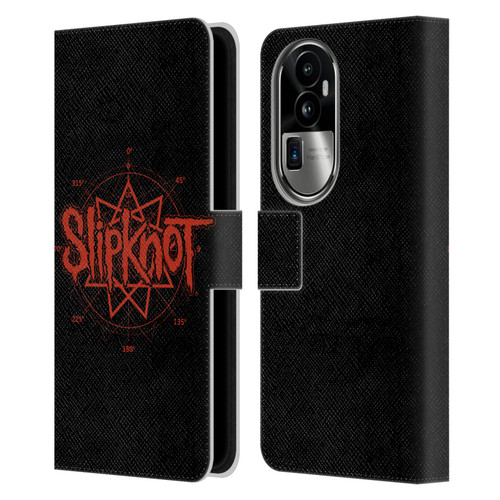 Slipknot Key Art Logo Leather Book Wallet Case Cover For OPPO Reno10 Pro+