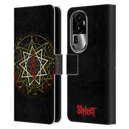 Slipknot Key Art Waves Leather Book Wallet Case Cover For OPPO Reno10 Pro+