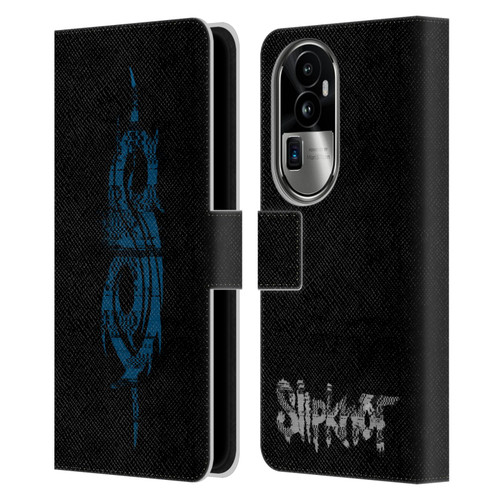 Slipknot We Are Not Your Kind Glitch Logo Leather Book Wallet Case Cover For OPPO Reno10 Pro+