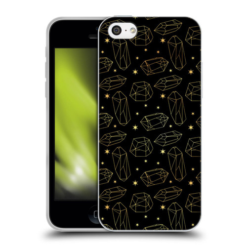 Haroulita Celestial Gold Prism Soft Gel Case for Apple iPhone 5c