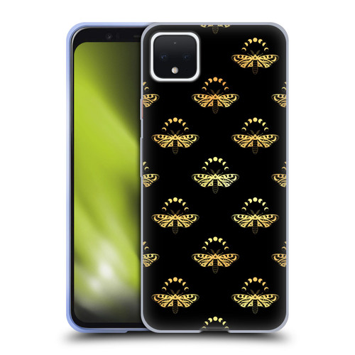 Haroulita Celestial Gold Butterfly Soft Gel Case for Google Pixel 4 XL