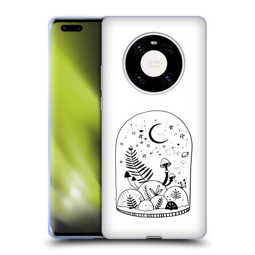 Haroulita Celestial Tattoo Terrarium Soft Gel Case for Huawei Mate 40 Pro 5G