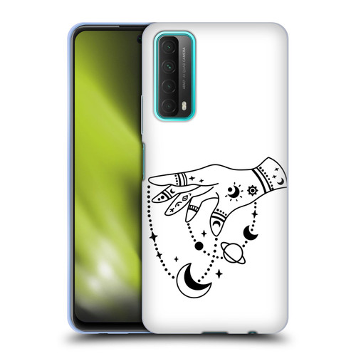 Haroulita Celestial Tattoo Puppet Universe Soft Gel Case for Huawei P Smart (2021)