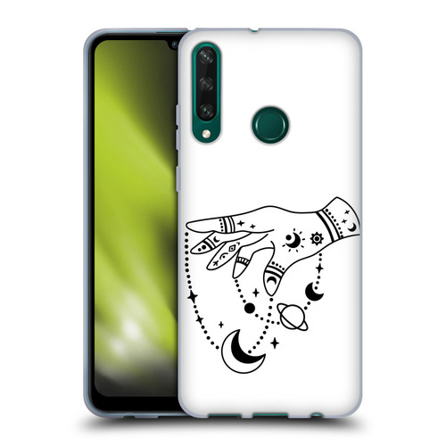 Haroulita Celestial Tattoo Puppet Universe Soft Gel Case for Huawei Y6p