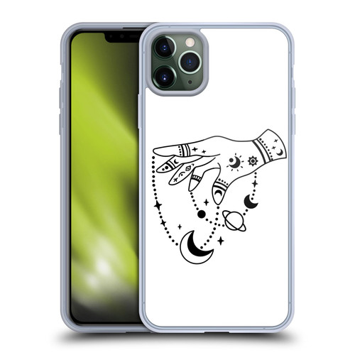 Haroulita Celestial Tattoo Puppet Universe Soft Gel Case for Apple iPhone 11 Pro Max