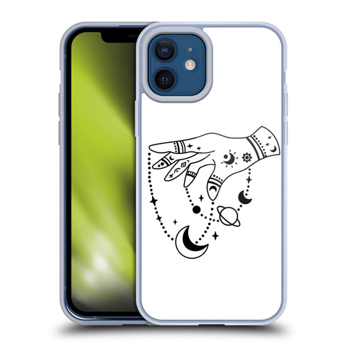Haroulita Celestial Tattoo Puppet Universe Soft Gel Case for Apple iPhone 12 / iPhone 12 Pro