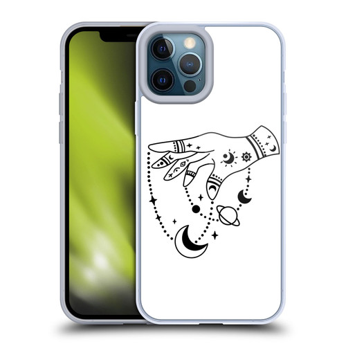 Haroulita Celestial Tattoo Puppet Universe Soft Gel Case for Apple iPhone 12 Pro Max