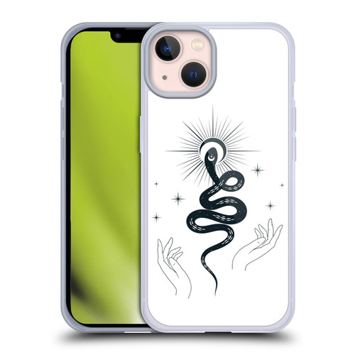 Haroulita Celestial Tattoo Snake Soft Gel Case for Apple iPhone 13