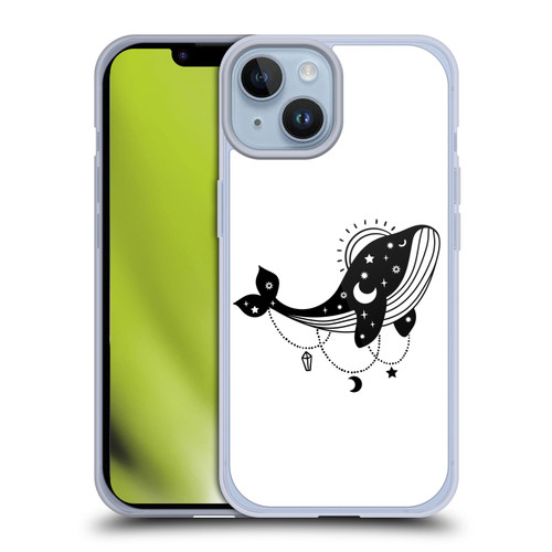 Haroulita Celestial Tattoo Whale Soft Gel Case for Apple iPhone 14